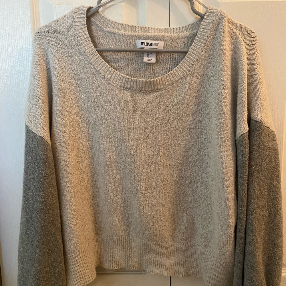 Over sized crop top sweater